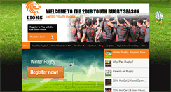 Desktop Screenshot of losgatosyouthrugby.com