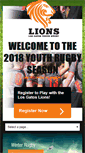 Mobile Screenshot of losgatosyouthrugby.com